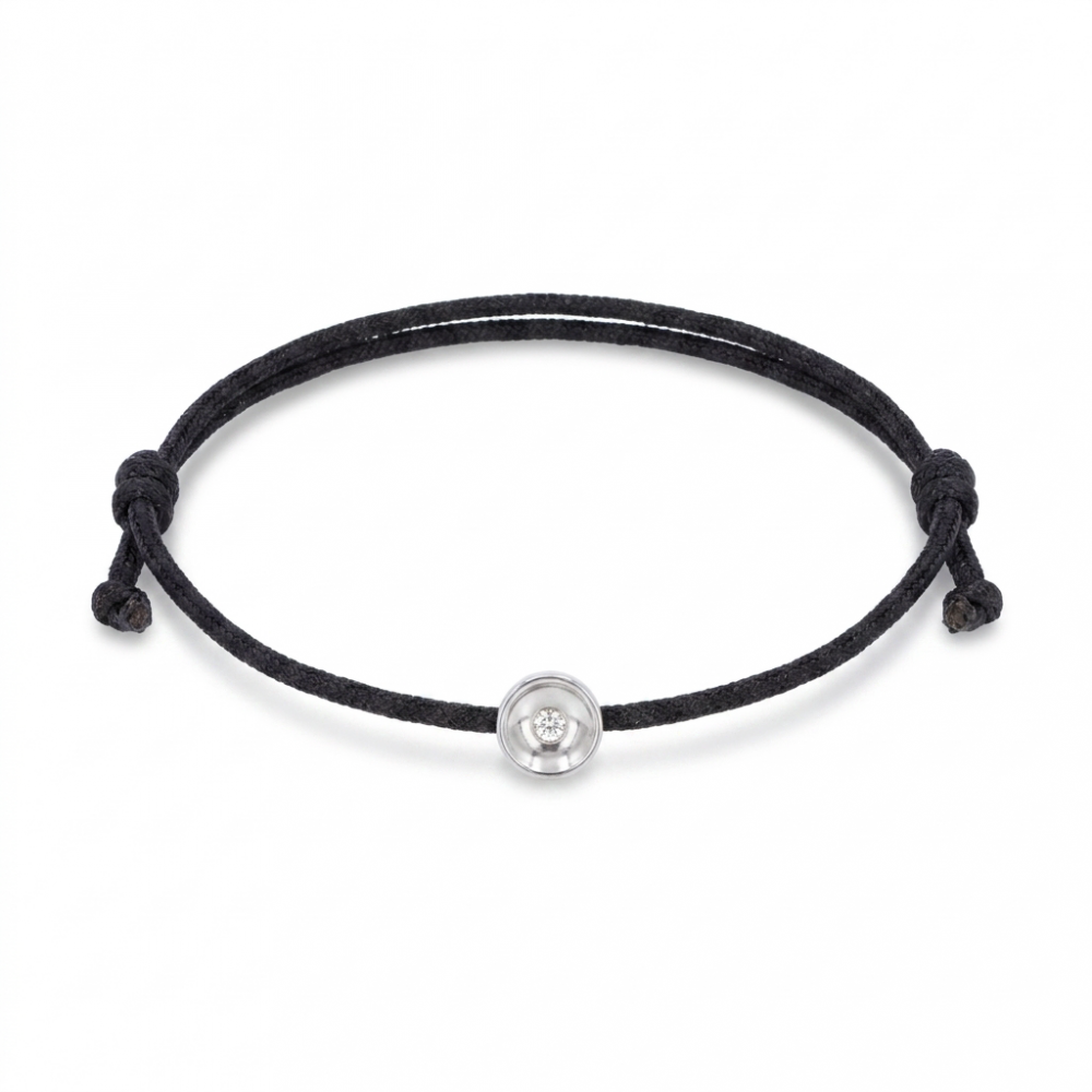 Black thread bracelet