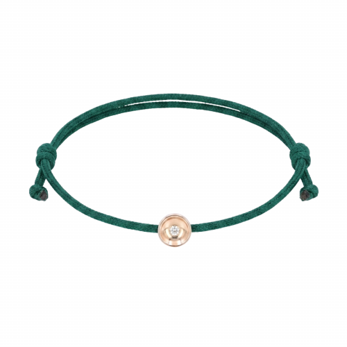 Green thread bracelet