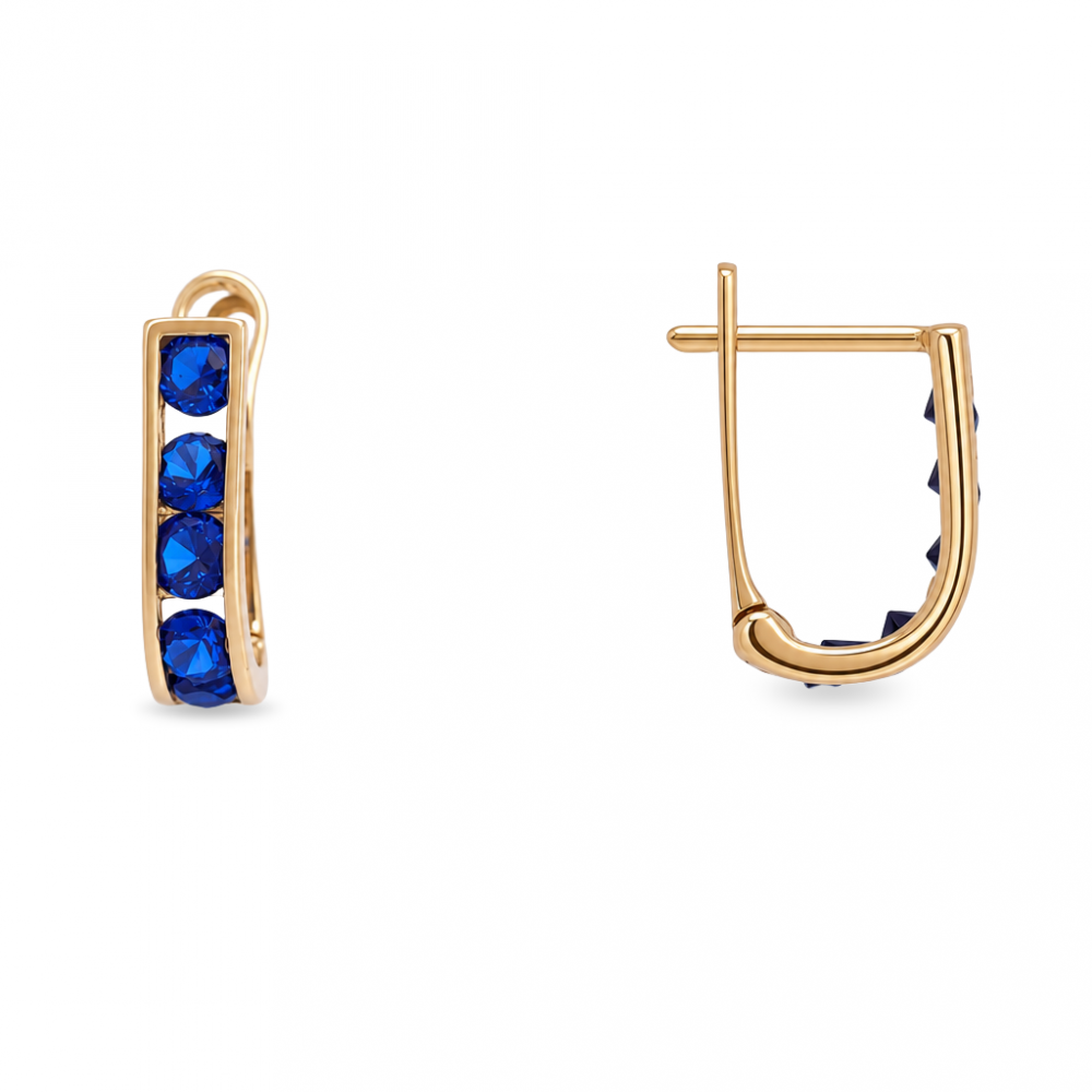 Golden earrings