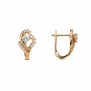 Golden earrings