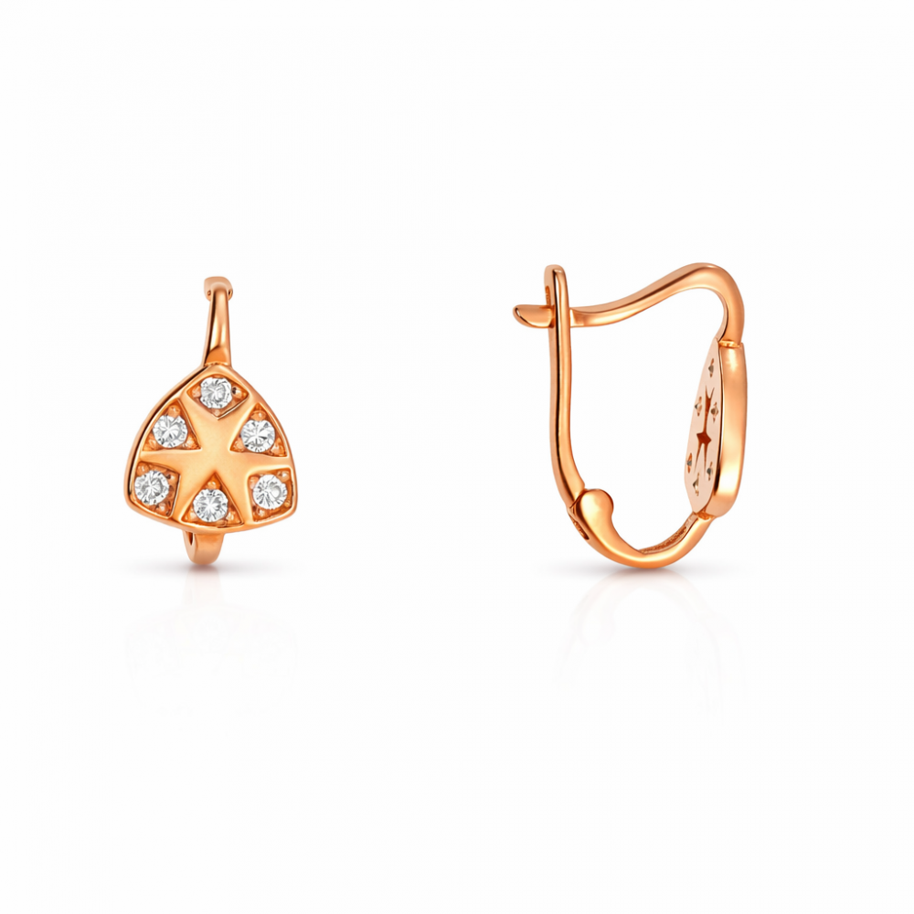 Auksiniai vaikiški auskarai