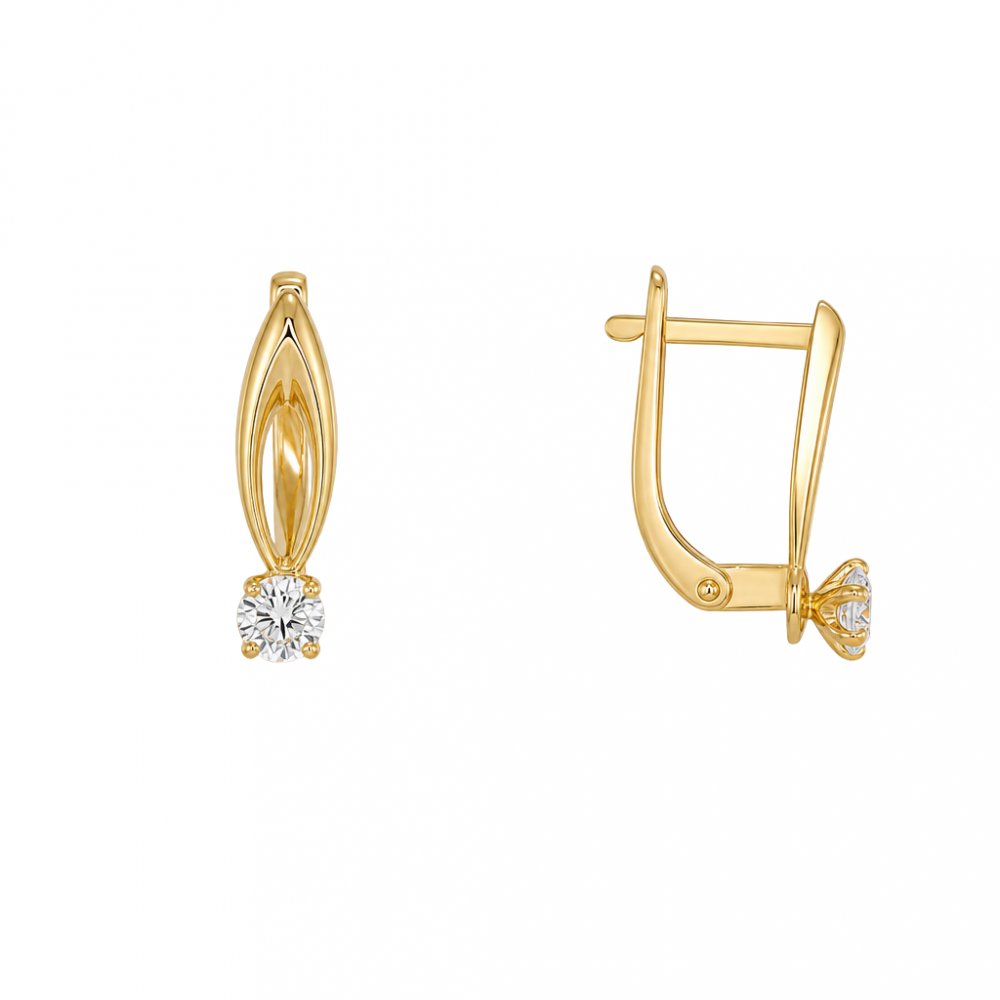 Golden earrings
