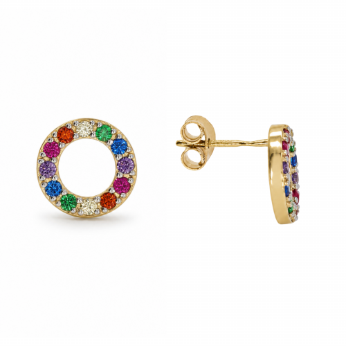 Golden earrings
