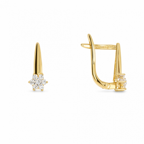 Золотые серьги