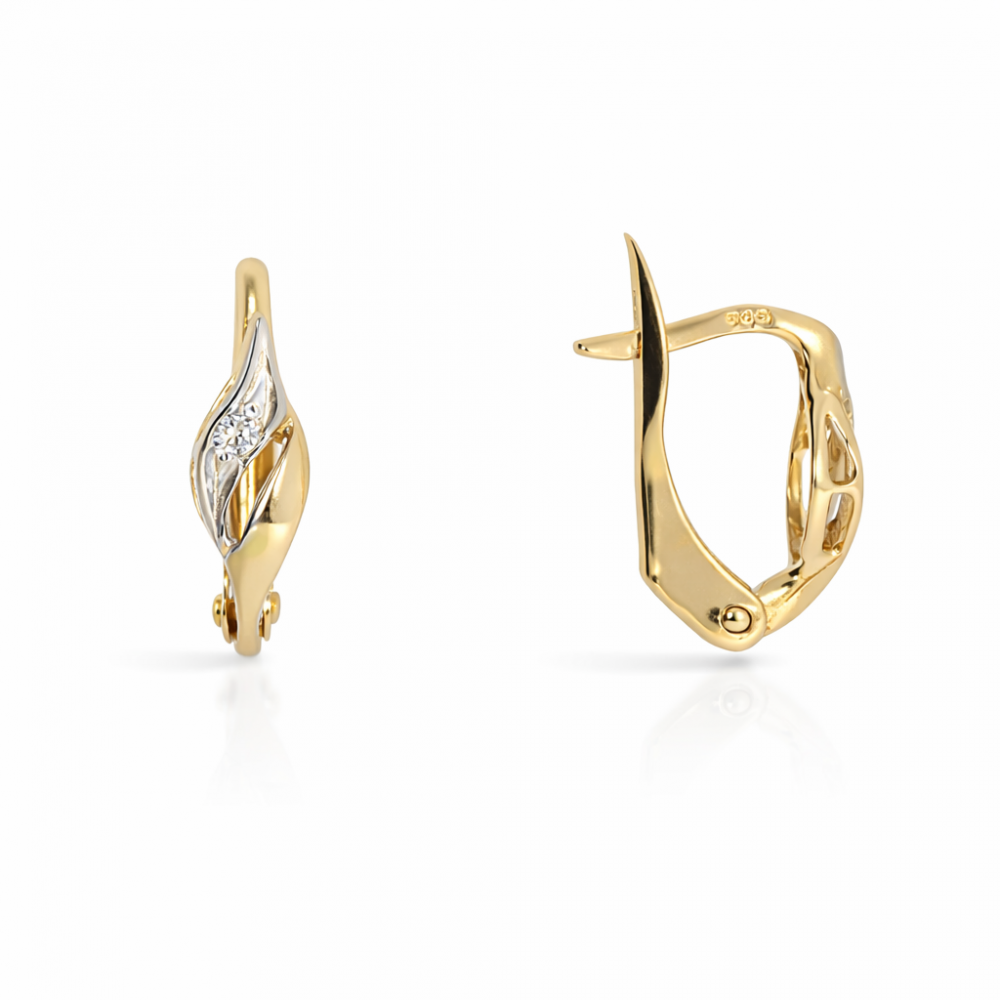 Золотые серьги