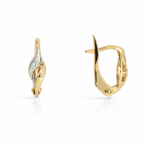 Золотые серьги