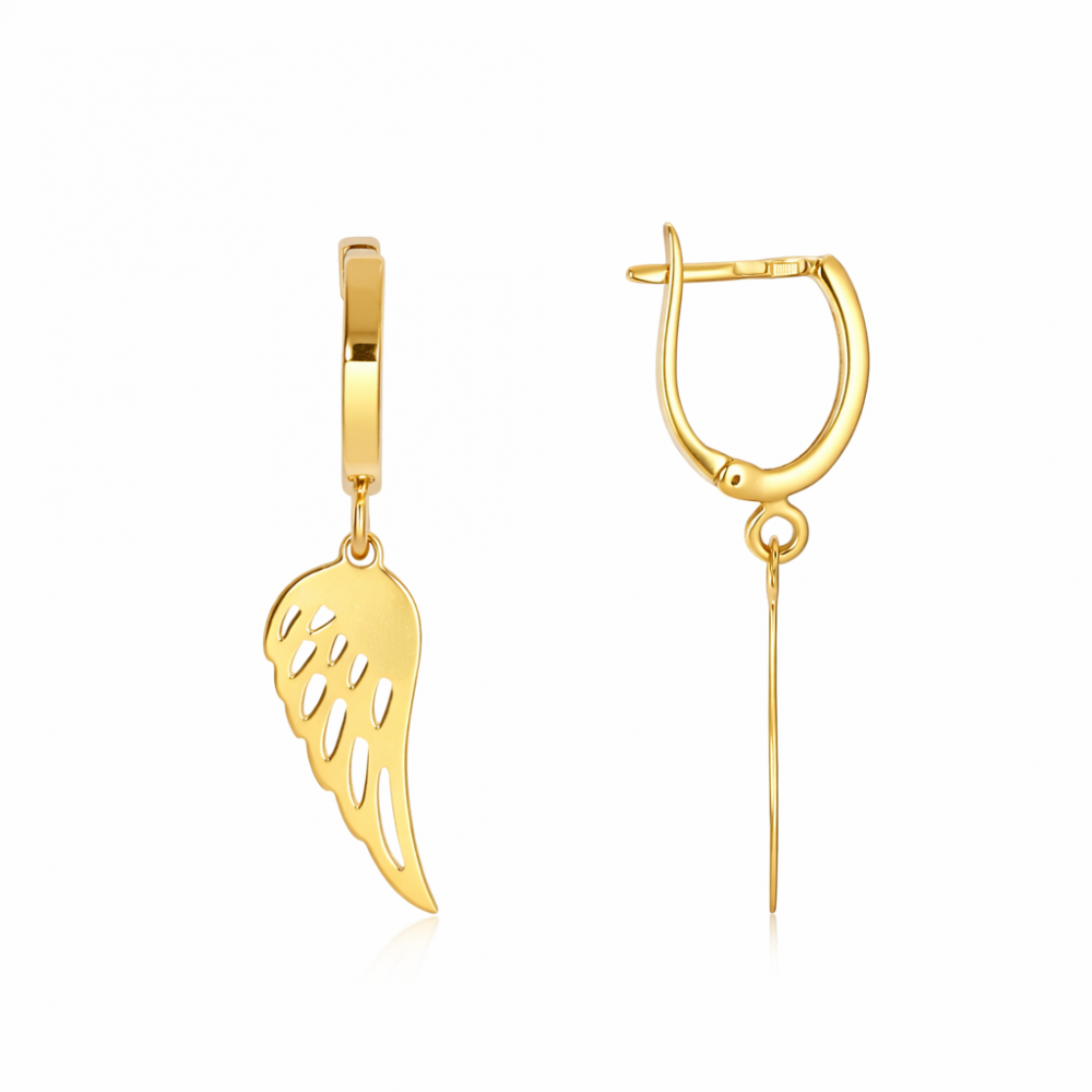 Золотые серьги