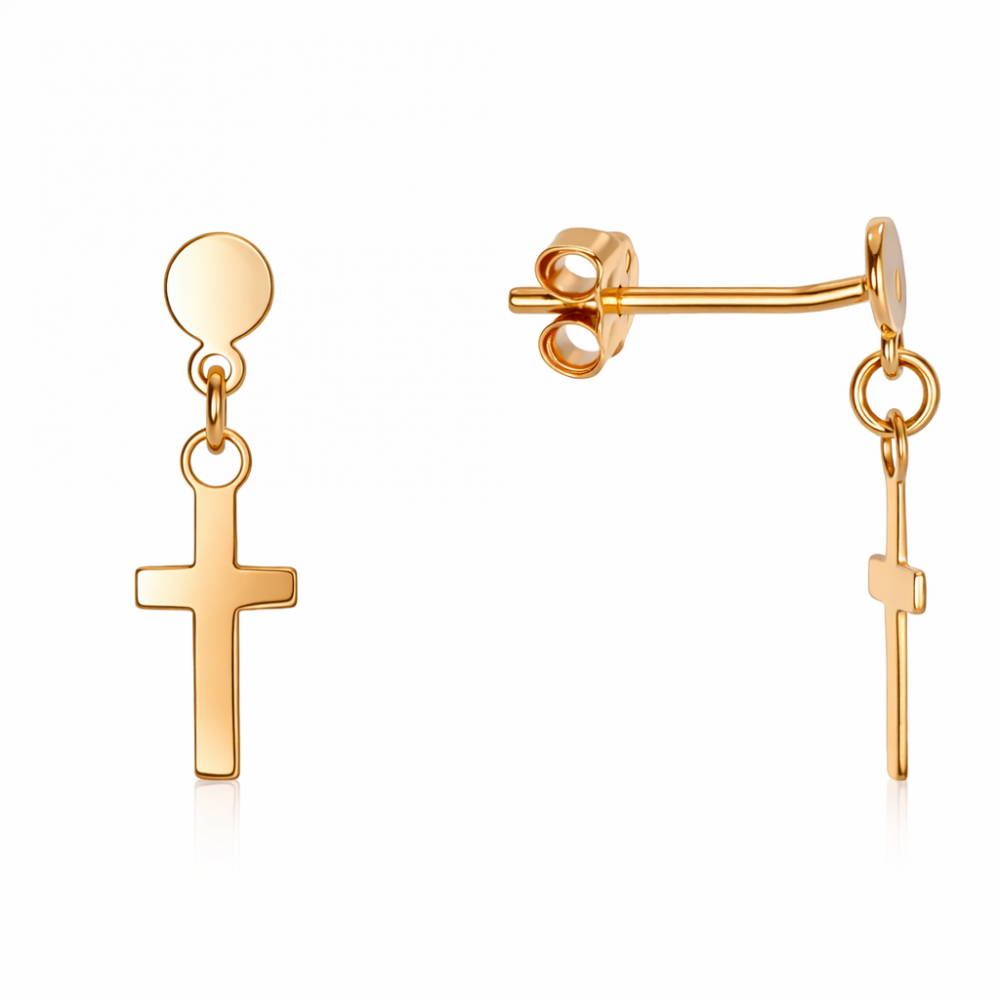 Золотые серьги