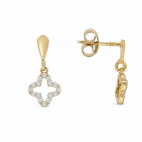 Golden earrings