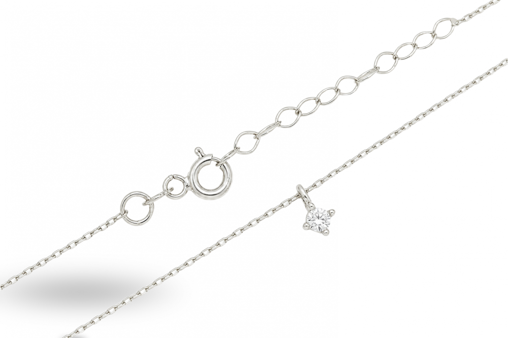 Golden chain with pendant