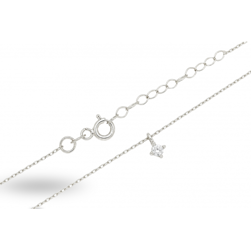 Golden chain with pendant