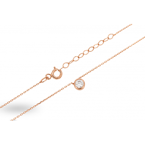 Golden chain with pendant