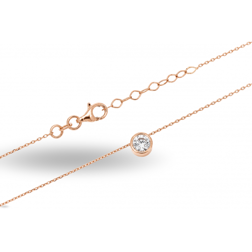 Golden chain with pendant