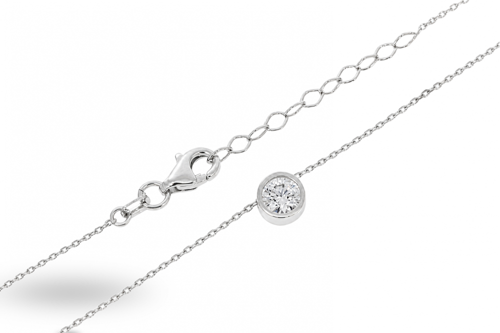 Golden chain with pendant
