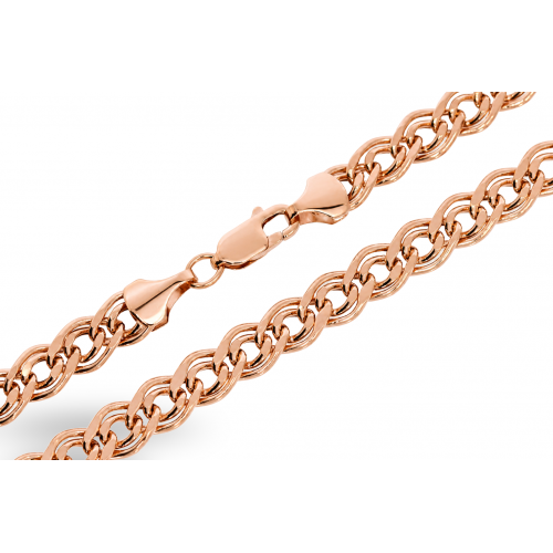 Gold Mona Lisa weave chain