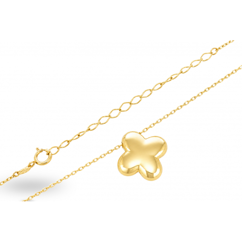 Golden chain with pendant