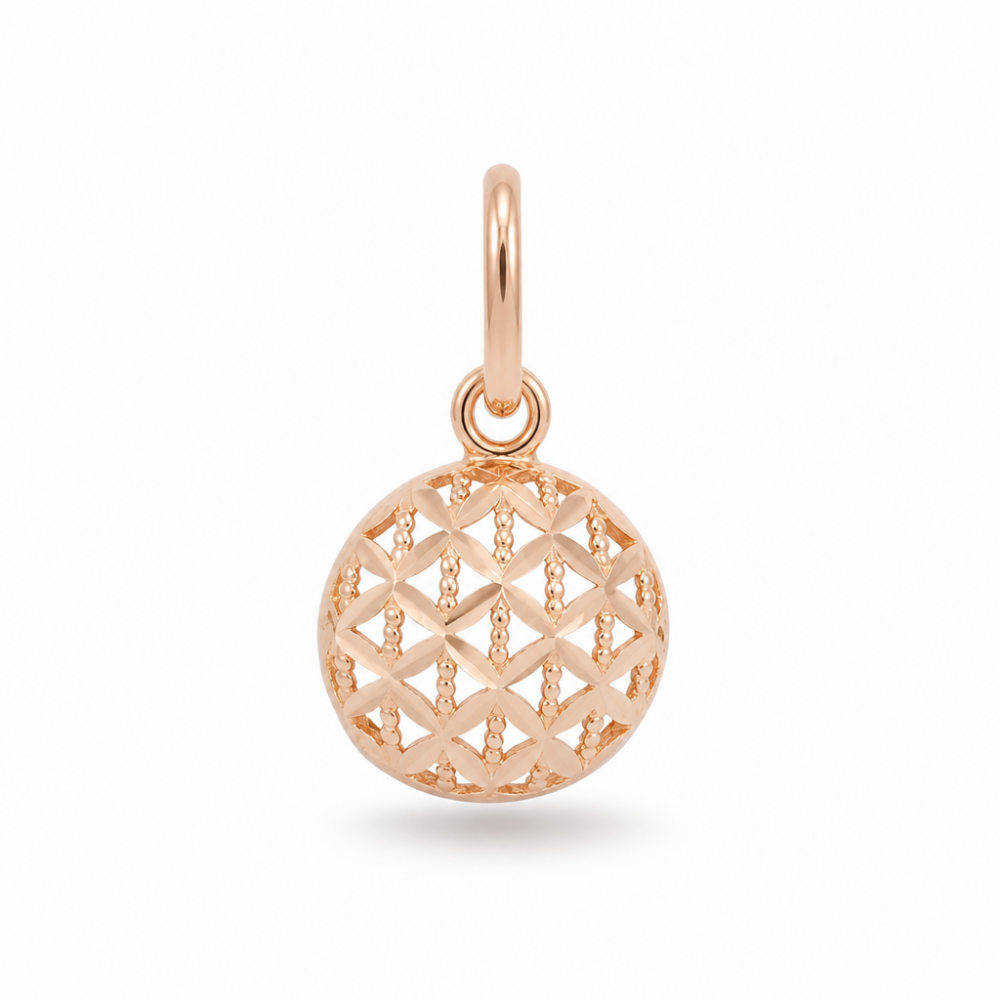 Golden pendant