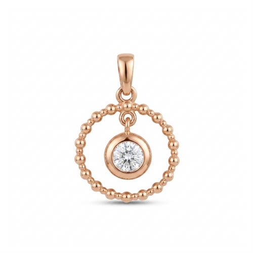 Golden pendant