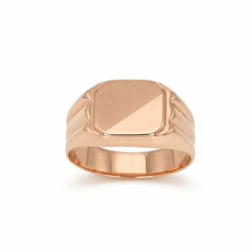 Vyriškas auksinis žiedas