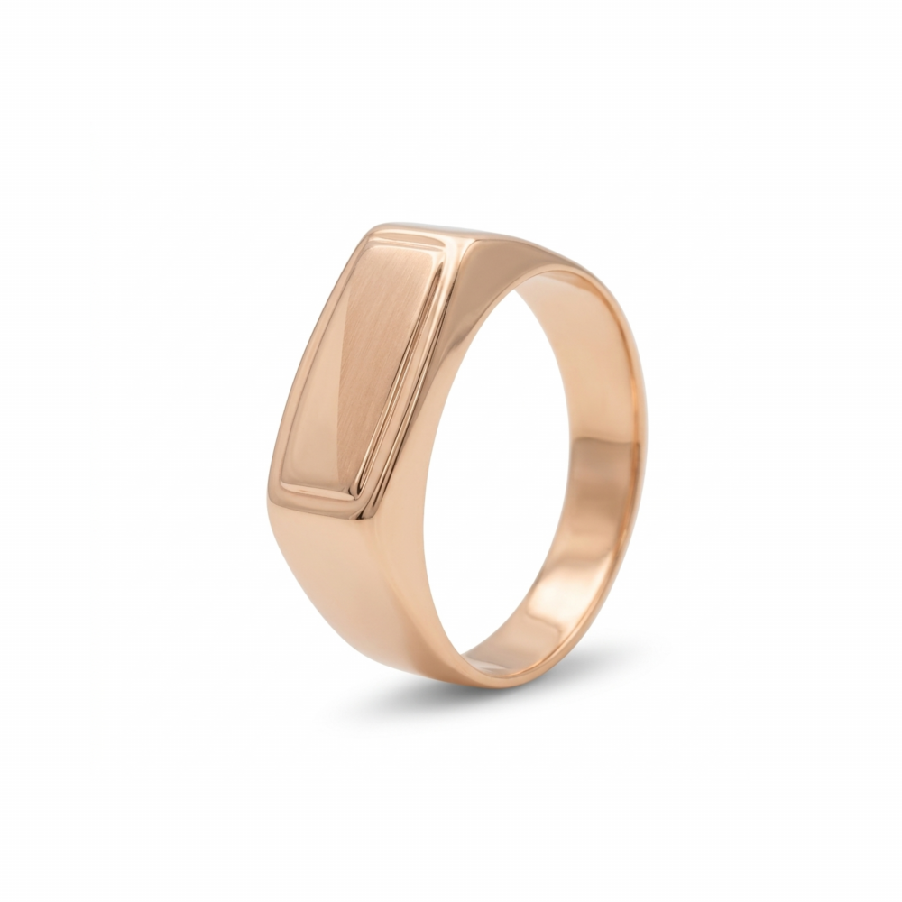 Мужское золотое кольцо