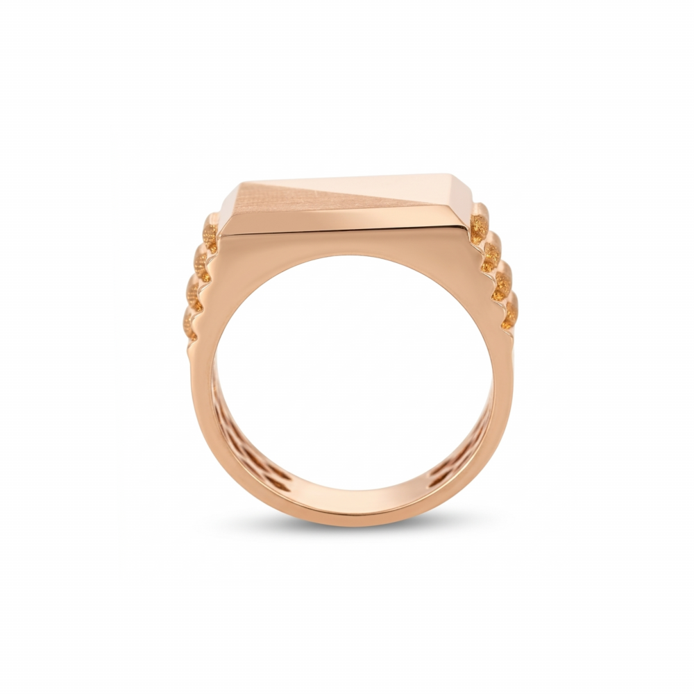 Мужское золотое кольцо