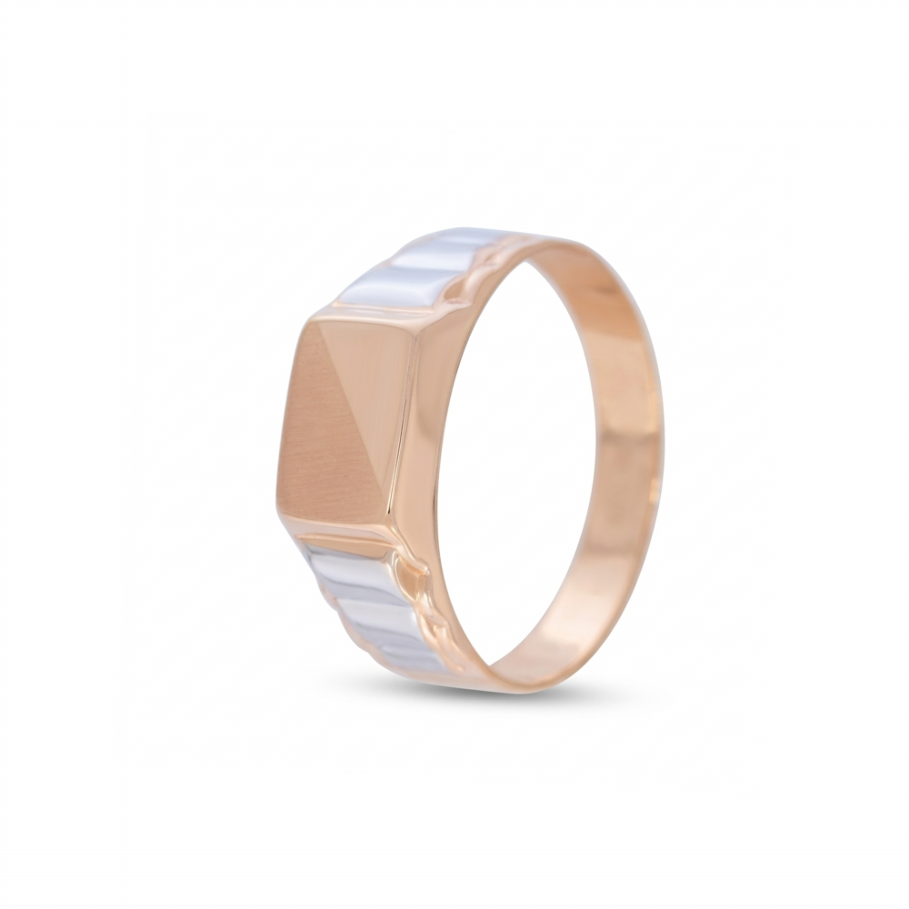 Мужское золотое кольцо