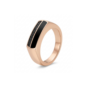 Golden men's ring