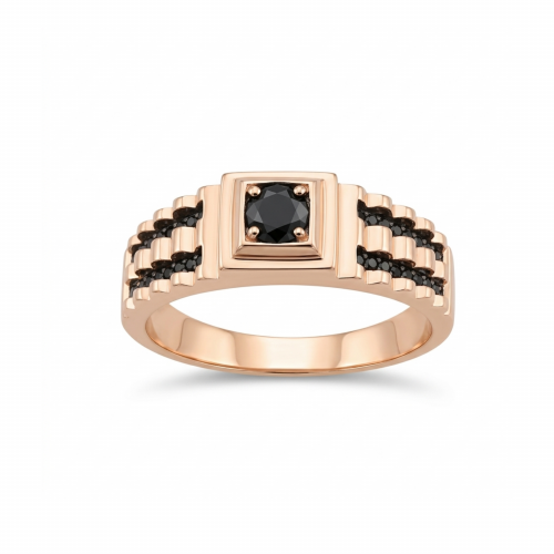 Vyriškas auksinis žiedas