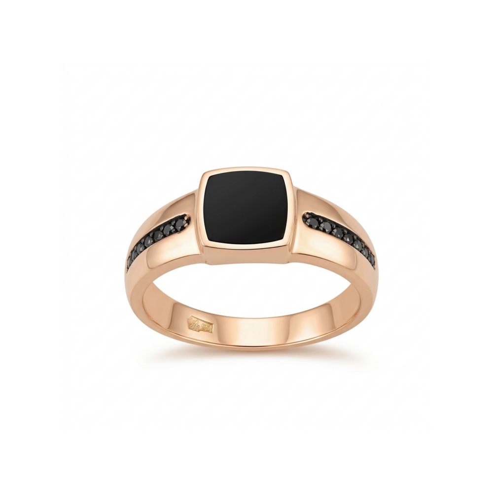 Мужское золотое кольцо