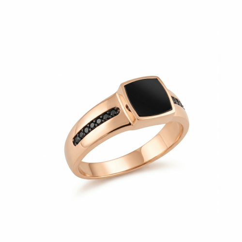 Vyriškas auksinis žiedas