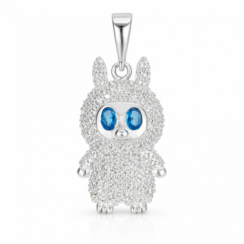 Hõbedane ripats „Labubu“