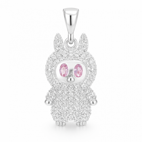 Hõbedane ripats „Labubu“