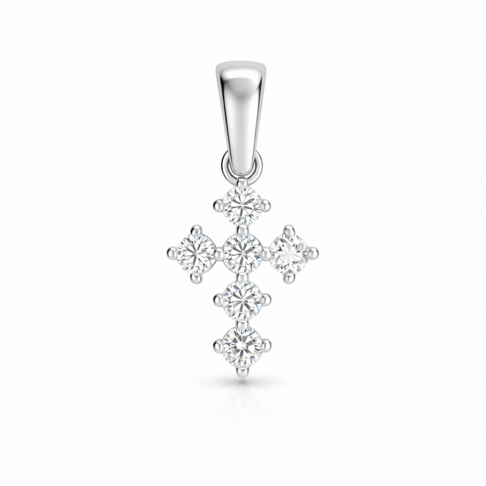Silver Pendant ,,Cross