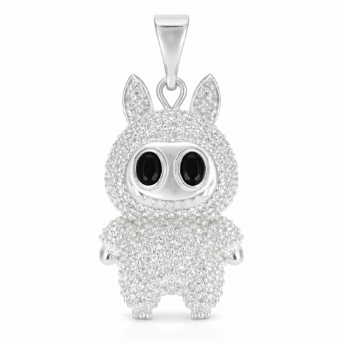 Hõbedane ripats „Labubu“