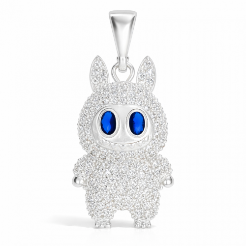 Hõbedane ripats „Labubu“