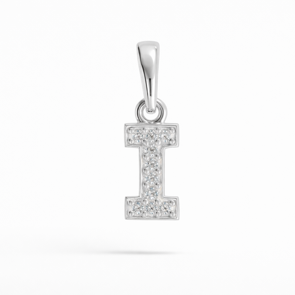 Серебряный кулон „Буква