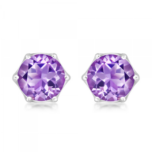 Silver earrings