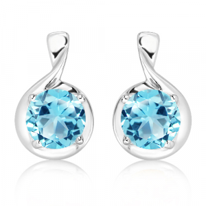 Silver earrings