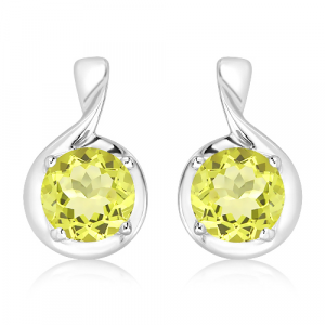 Silver earrings