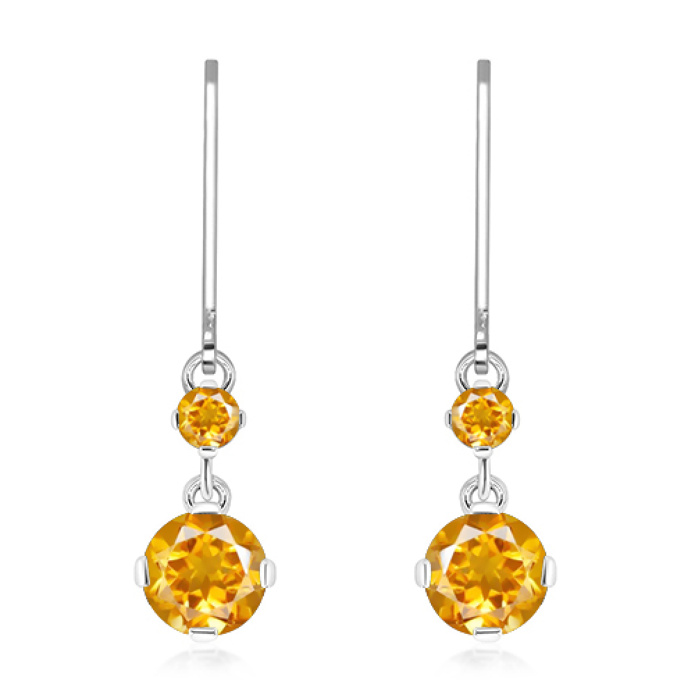Silver earrings