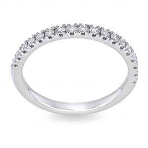 Gold ring with diamond