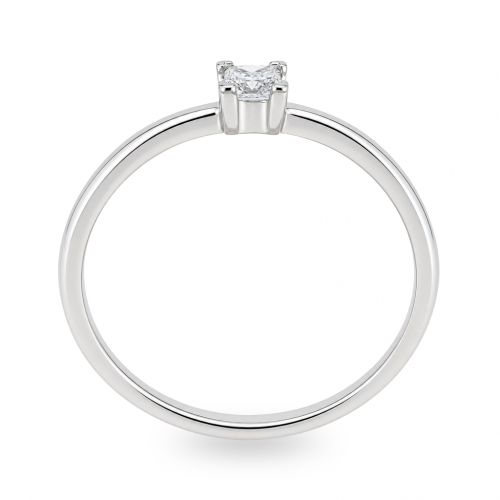 Golden ring with precious stones