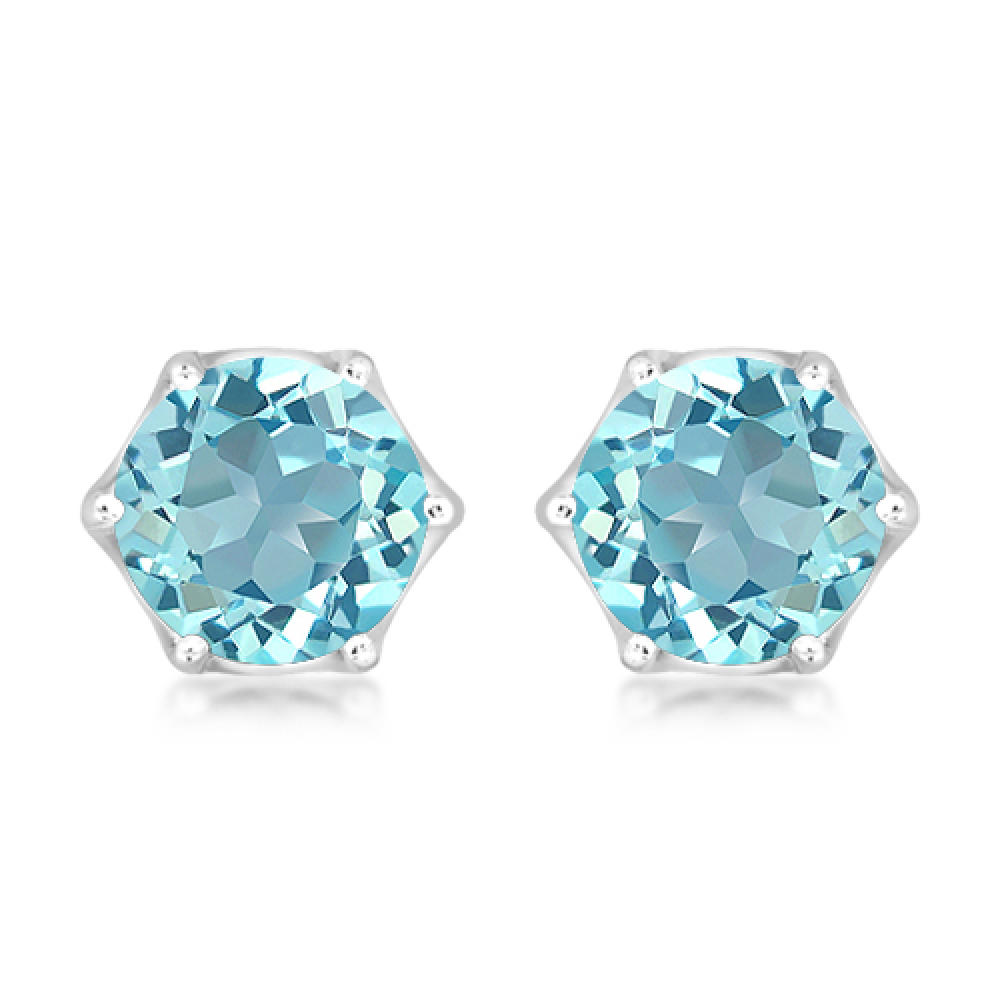 Silver earrings