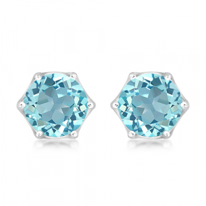 Silver earrings