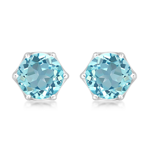 Silver earrings