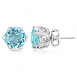 Silver earrings