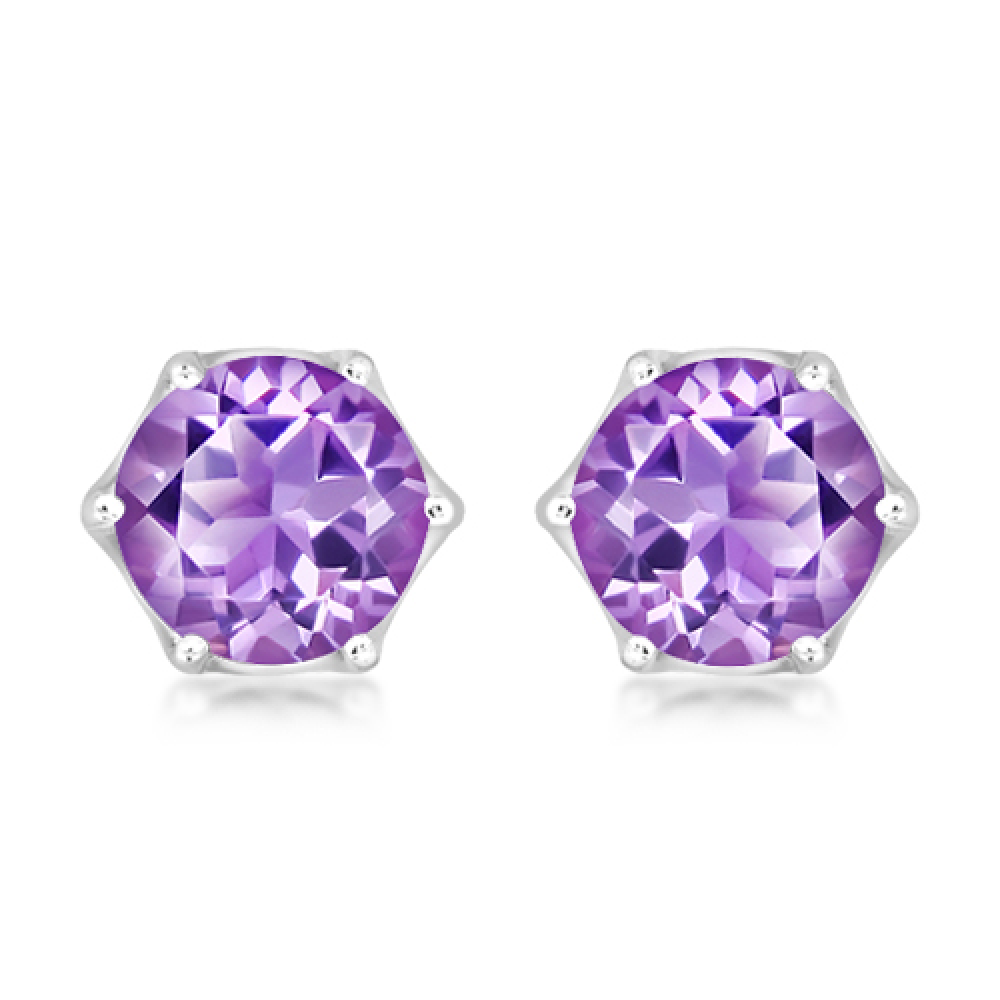 Silver earrings
