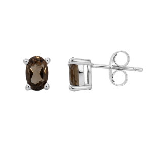 Silver earrings