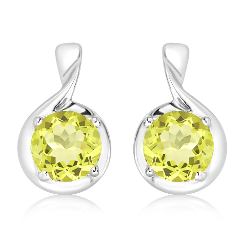Silver earrings