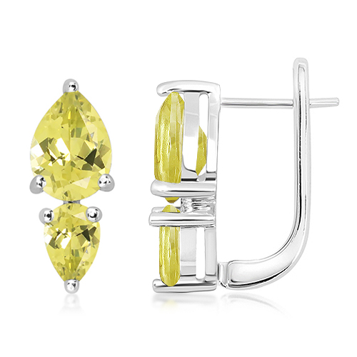 Silver earrings